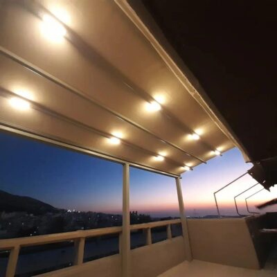 Πέργκολα με φωτισμό