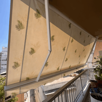 Τέντα με βραχίονες σχέδιο 964 Κύθνος